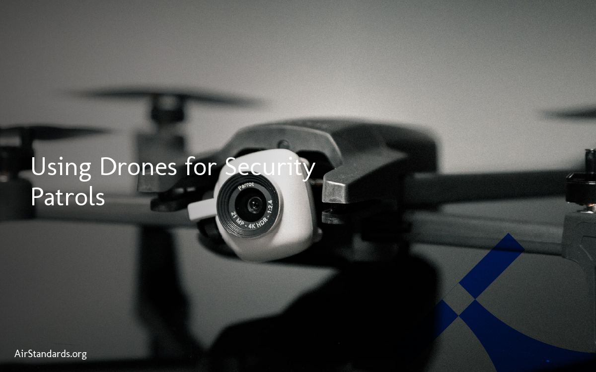 Using Drones for Security Patrols Using Drones for Security Patrols
